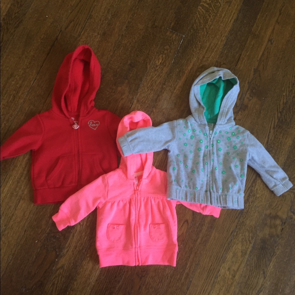 3-6 month hoodie bundle